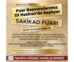 SAKİKAD FUARI