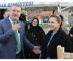 Ak Parti Serdivan Belediye Başkan Aday Adayı Sayın Osman Çelik, Panayırımızı ziyaret etti