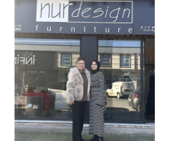 Nur Design Furniture’ı ziyaret ettik. 